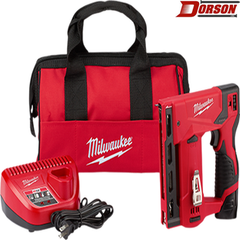 MILWAUKEE M12™ 3/8" Crown Stapler Kit