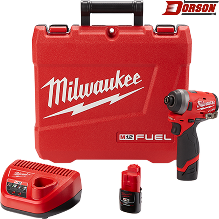 Dorson Ltée - M12 FUEL™ 1/4 Hex Impact Driver Kit