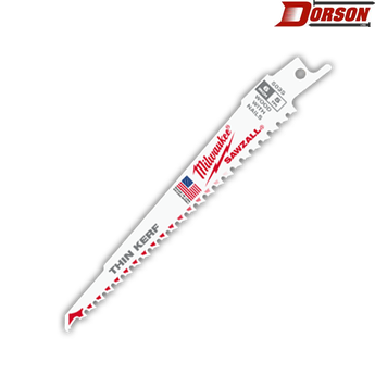 MILWAUKEE 6" 5 TPI Sawzall®  Blades (5 Pk)