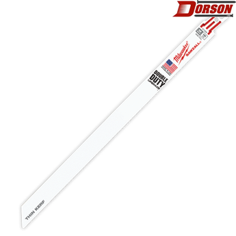 MILWAUKEE 12" 18 TPI Thin Kerf SAWZALL® Blades (5 Pk)