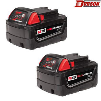 MILWAUKEE M18 REDLITHIUM™ High Capacity Battery Two Pack