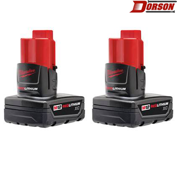 MILWAUKEE M12 REDLITHIUM™ XC Battery Two Pack