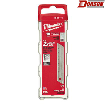 MILWAUKEE 18mm General Purpose Snap Blades (10 PK)