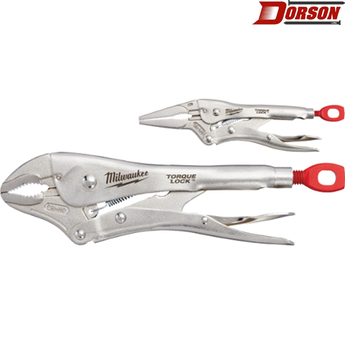 MILWAUKEE 2 PC Locking Pliers Set