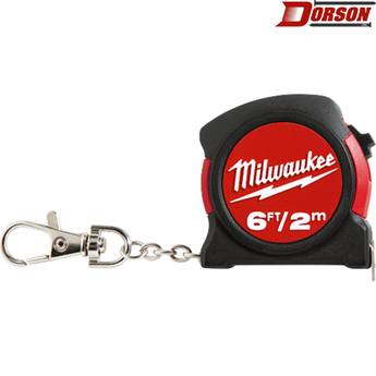 MILWAUKEE Milwaukee 6ft / 2m Keychain Tape Measure