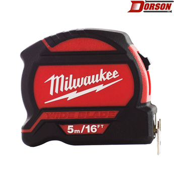 MILWAUKEE  5m/16ft Wide Blade Tape Measure 