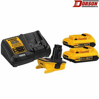 DEWALT 20V MAX* Battery Adapter Kit for 18V Tools