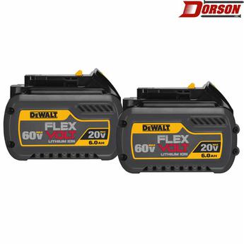 DEWALT FLEXVOLT® 20/60V MAX* BATTERY PACK 6.0AH DUAL PACK