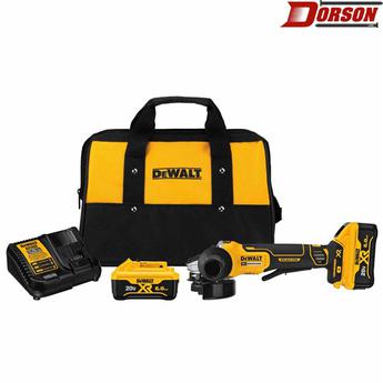 DEWALT 4.5 in. 20V MAX* XR® Paddle Switch Small Angle Grinder Kit with Kickback Brake