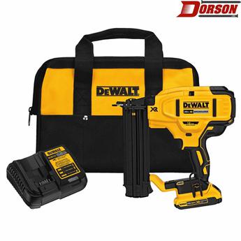 DEWALT 20V MAX* XR® 18 GA Cordless Brad Nailer Kit