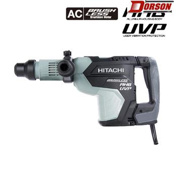 HITACHI DH45MEY 1-3/4" AC Brushless, AHB Aluminum Housing Body, UVP User Vibration Protection, AC/DC SDS Max Rotary Hammer