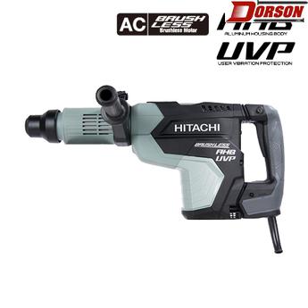 HITACHI DH52MEY 2-1/16" AC Brushless, AHB Aluminum Housing Body, UVP User Vibration Protection, AC/DC SDS Max Rotary Hammer