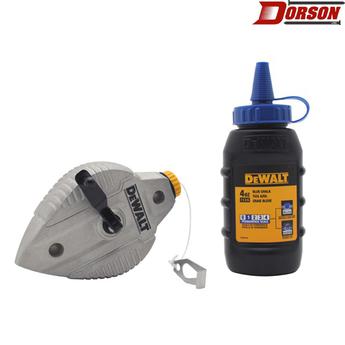 DEWALT Cast Aluminum Chalk Reel with Blue Chalk