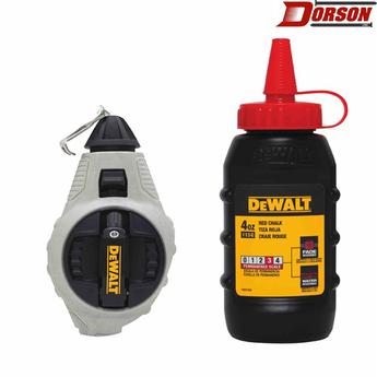 DEWALT 6:1 Chalk Reel with Red Chalk