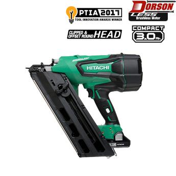 HITACHI NR1890DC 3-1/2" 18V Cordless Paper Strip Framing Nailer