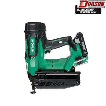 HITACHI NT1865DM 2-1/2" 18V Brushless Lithium Ion 16Ga Straight Finish Nailer