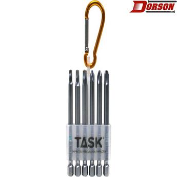 TASK 6pc 3" Mix Robertson & PHillips IMPACT Carabiner Clip