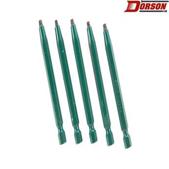 TASK #1 Robertson® 3" Green Two-Piece Screwdriver Bit - Bulk