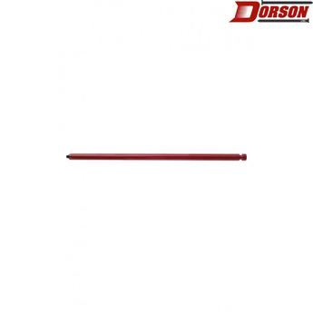 TASK #2 Robertson® 12" Red Two-Piece Screwdriver Bit - Bulk