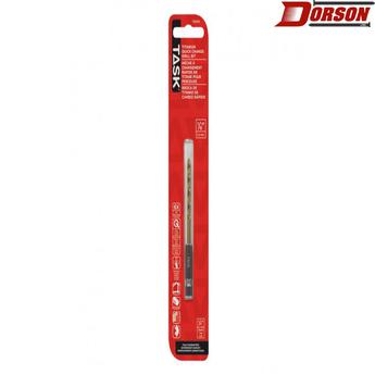 TASK 1/8" Quick Change Ti-N Coated HSS Drill Bit - 1/pack